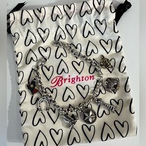 Brighton TEXAS Charm Bracelet